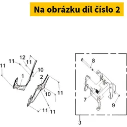 SYM L. Floor Side Cover (BK-7C) 64316-LM1-000-JD