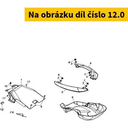 SYM Seat Lamp Sw. Cap 64317-L4C-000