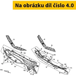 SYM Right Floor Mat A Black (Bk-001u) 64321-L4A-000-KA