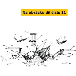 SYM R. Floor Mat A 64321-L9M-000