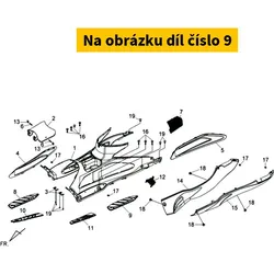 SYM Left Floor Mat A 64322-HMA-000