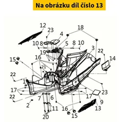 SYM L Floor Mat Bk-001u 64322-LH1-000-KA