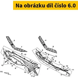 SYM Right Floor Mat B Black (Bk-001u) 64323-L4A-000-KA