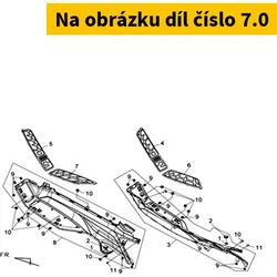 SYM Left Floor Mat B Black (Bk-001u) 64324-L4A-000-KA