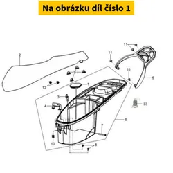 SYM Front Cover Cap 64365-M8Q-000