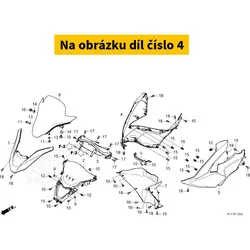 Honda COVER, R. FR. SIDE (WOL) 64501K1ZJ10YD