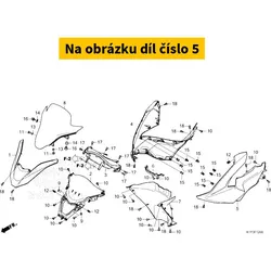 Honda COVER, L. FR. SIDE (WOL) 64502K1ZJ10YC