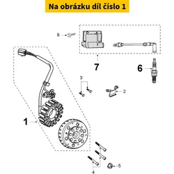 Peugeot Ignition PEUGEOT Satelis 125i 4T K15 E2 2007 (MITSUBA) 769119