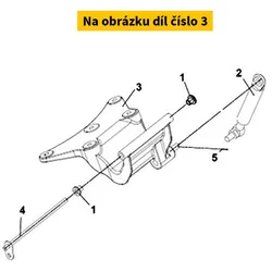 SYM Seat Hinge 77201-LX1-000
