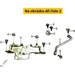 SYM Seat Catch Comp.B 77235-H9A-000