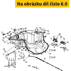 SYM Seat Lock Cable 77240-L4A-000