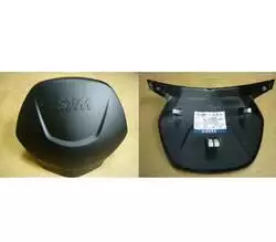 SYM Back Seat Rear Cover Matt Black (BK-001UL) 7741A-L4A-007-JH