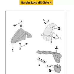 SYM Rear Fender 779183