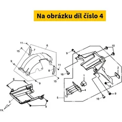 SYM License Light Bracket 80102-HMA-000