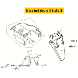 SYM Splash Board Plate 80104-ABA-000