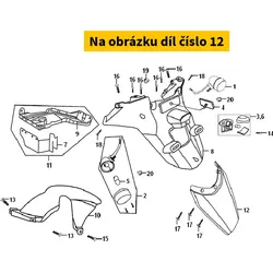 SYM Rr. Fender Mudguard 80110-AAA-000