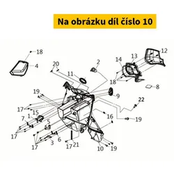 SYM Fr Inner Box Bk-001u 81132-LH1-000-KA