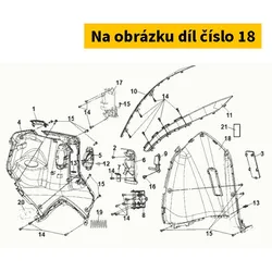 SYM Inner Lower Cover 81132-XRE-000