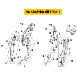 SYM Rr. Carrier Collar 81201-AVA-000