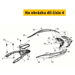 SYM Rr Carrier Co0ver Bk-001u 81201-LH1-000-KA