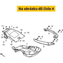 SYM Rear Grip Collar B 81205-L4A-000