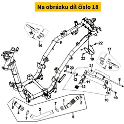 SYM Dc. Solenoid Cover 81208-ARA-000