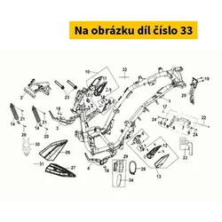 SYM Fuel Cut Valve Stay 81208-XN1-000