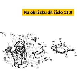 SYM Trunk Caution Label 81218-E32-000