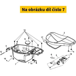 SYM Luggage Box 81250-ATA-000