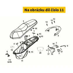 SYM Luggage Box 81250-XPA-000