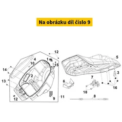 SYM Heat Proof Panel 81251-LX1-000