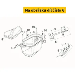 SYM Luggage Box Assy. 8125A-TL1-000
