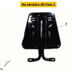 SYM Trunk Box Bracket Assy Joyride Evo 8131A-LVA-600