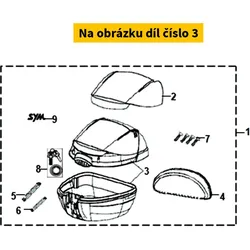 SYM Trunkbox 81402-XP8-000