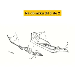 SYM R Side Cover  Bk-231s 83520-L4A-000-KX