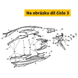 SYM R. Body Cover Garn 83550-VJC-000