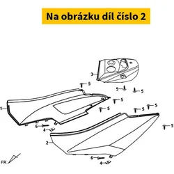 SYM L. Body Cover (BK-5560S) 83600-AAA-000-KG