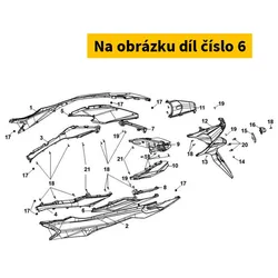 SYM L. Body Cover 83600-VJC-000-IF