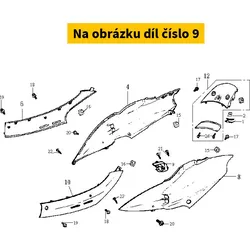 SYM Air/C Int. Duct 83605-G22-000