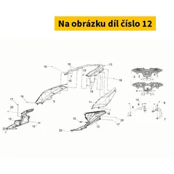 SYM L. SIDE COVER 83620-LM1-000