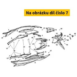 SYM R Body Cov Garnish A 83850-VJP-000-SV