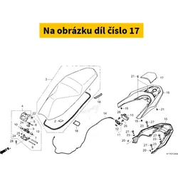Honda LID, GRAB RAIL COVER *NHA 84152K1ZJ10YW