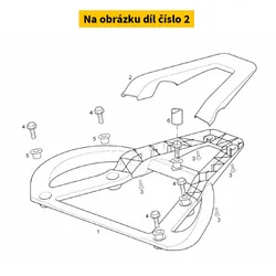 Piaggio Lugg.Rack Support 864926