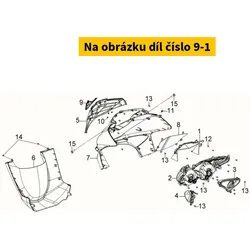 SYM S Logo (40 Poly) 87123-TFR-000