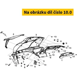 SYM Mark Cbs Stripe Type1 87124-LCD-000-T1