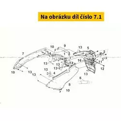 SYM R. Body Cover Emblem(Maxsym 400) 87126-L5B-000