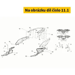 SYM L. Cruisym Emblem (MRCR2-@) 87127-LM1-000