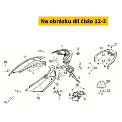 SYM Mark 125 Emblem Type1 87129-LWB-000