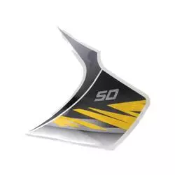 SYM Fr Cover R.Stripe Grey 87131-AWU-000-T2