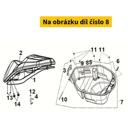 SYM Tire Coution Mark 87505-LHA-000